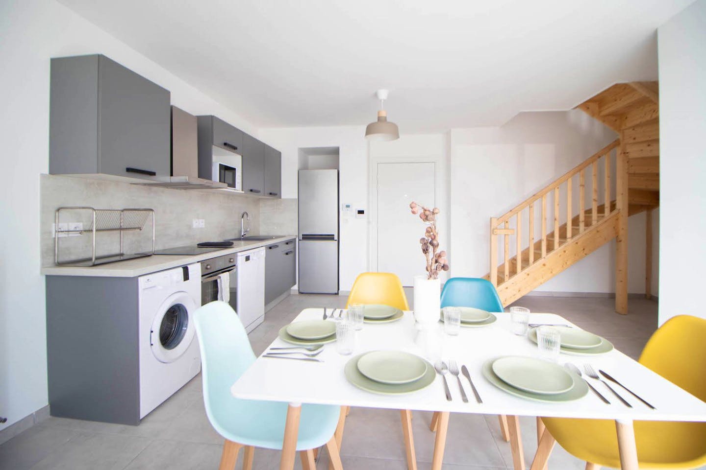 Large 99 m² apartment in coliving in Villeurbanne