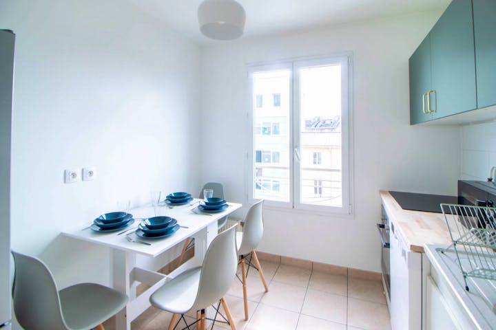 Spacious apartment of 82 m² in coliving in Saint-Denis