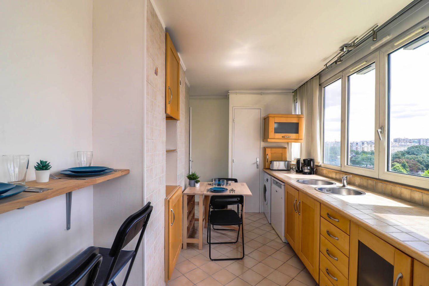 Beautiful 75m² flat for rent in coliving in Paris
