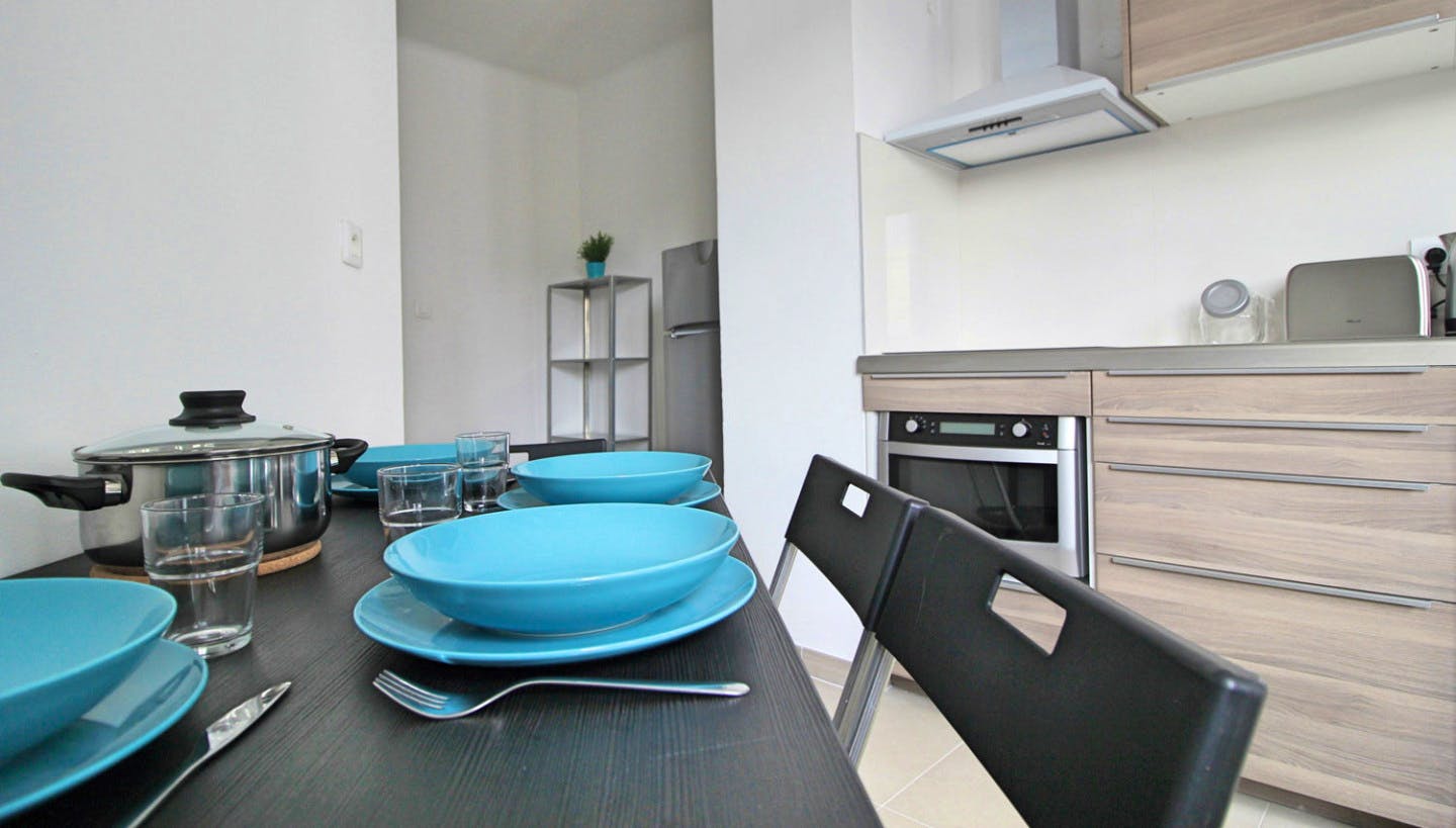 Bright apartment located in the 4th district of Marseille