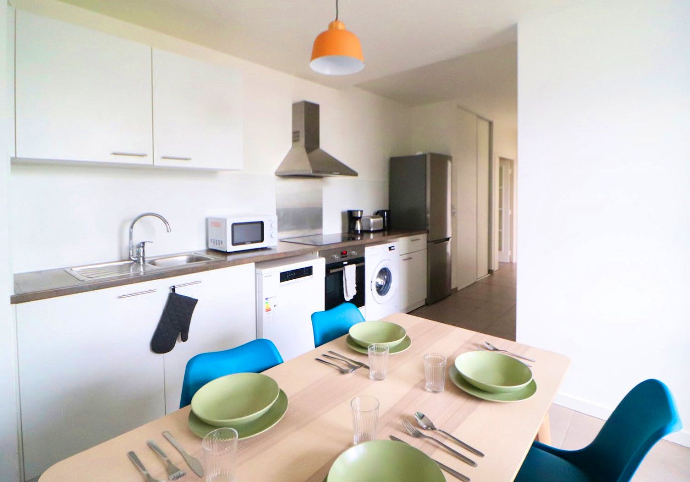 Beautiful 87 m² apartment for rent in coliving near Rosa Parks (Paris)